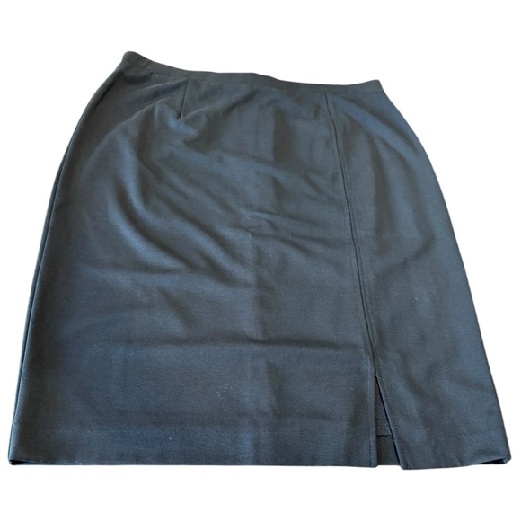 Chico’s Fully-Lined Zip-Up Black Skirt - Picture 1 of 9